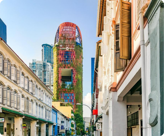 Oasia Hotel Downtown $